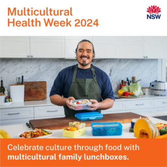 Multicultural family lunchboxes photo